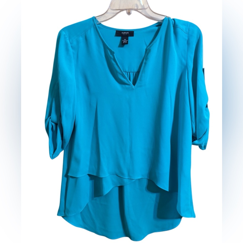 Alfani Blouse - Teal in color and size 4P
